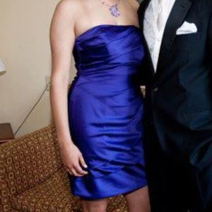 Purple Cocktail Dress